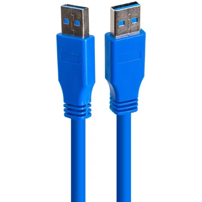 Cabo Usb 3.0 A Macho + Usb 3.0 A Macho 5 Metros 5 Mt