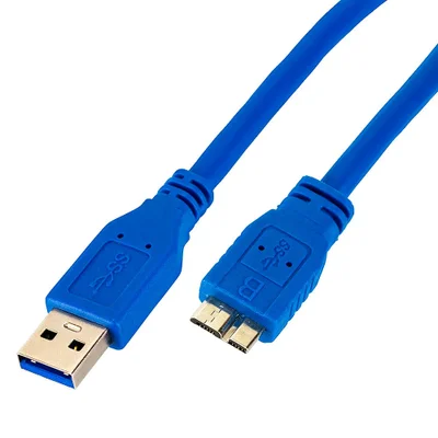 Cabo Usb A Para Micro B 3.0 Superspeed 5gbps 50 Cm 50 Cm