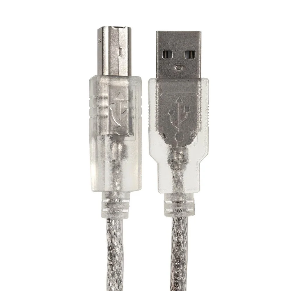 Imagem 2 de 3 do produto Cabo Usb Impressora A+b 5 Metros 5 Mt