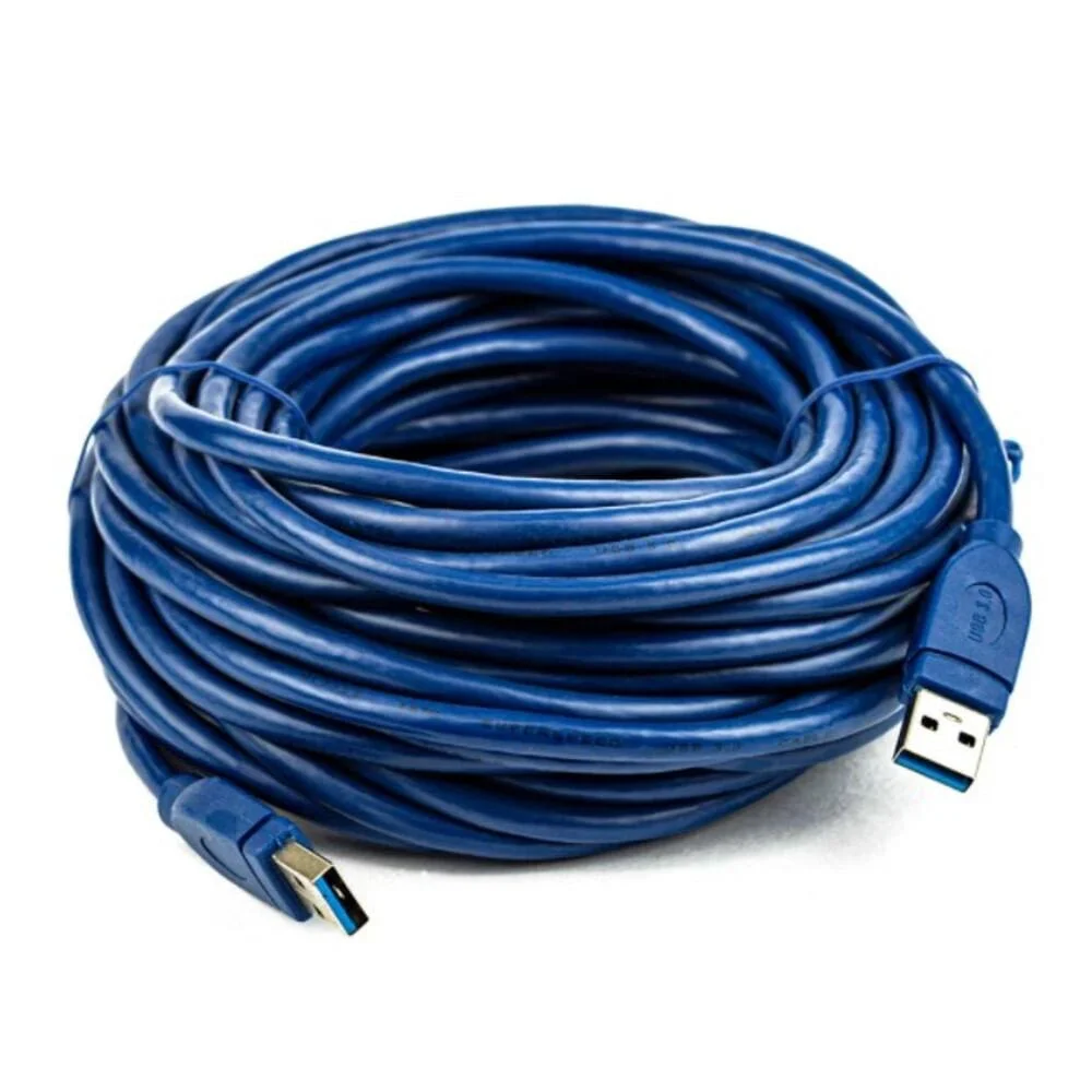 Imagem 2 de 3 do produto Cabo Usb 3.0 A Macho + Usb 3.0 A Macho 3 Metros 3 Mt