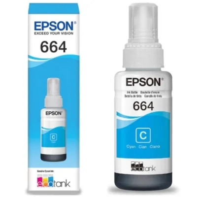 Tinta T664220 T664 Ciano L200 L396 L110 L355 L555 L455 L365