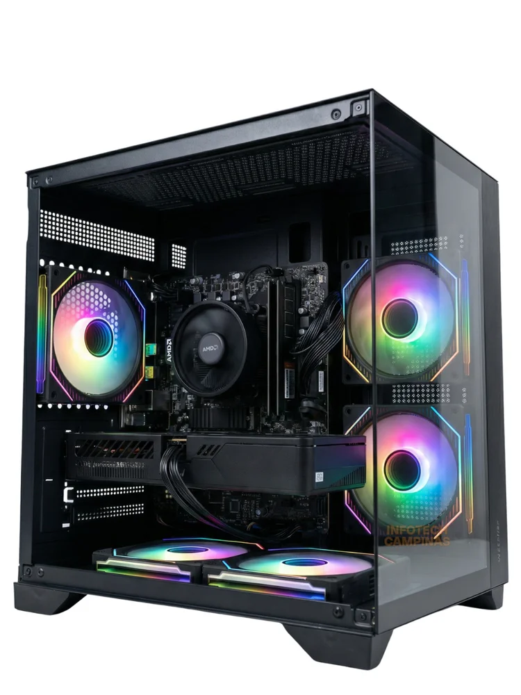 新品 爆速ゲーミングPC Ryzen5 RX7600 SSD1TB メモリ32G Win11 1122 PC Gamer Tech Power Shop Ryzen 5 7600x KaBuM