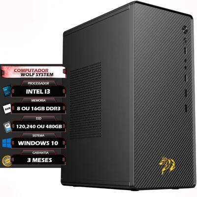 PC Computador Home Office Intel Core i3 2a Geração