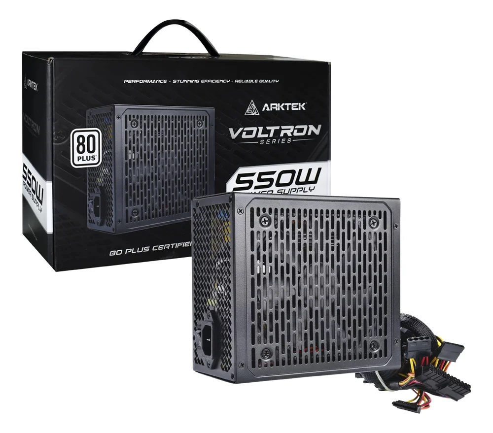 Fonte De Energia Arktek Voltron Ak-atx550ww 550 W 220v