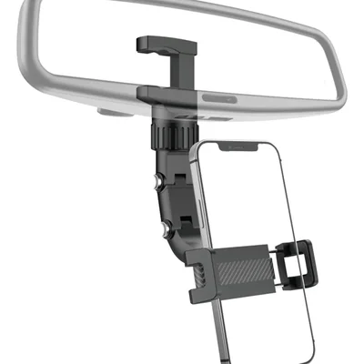Suporte De Celular Para Carro Cj-61 H'maston Espelho Preto