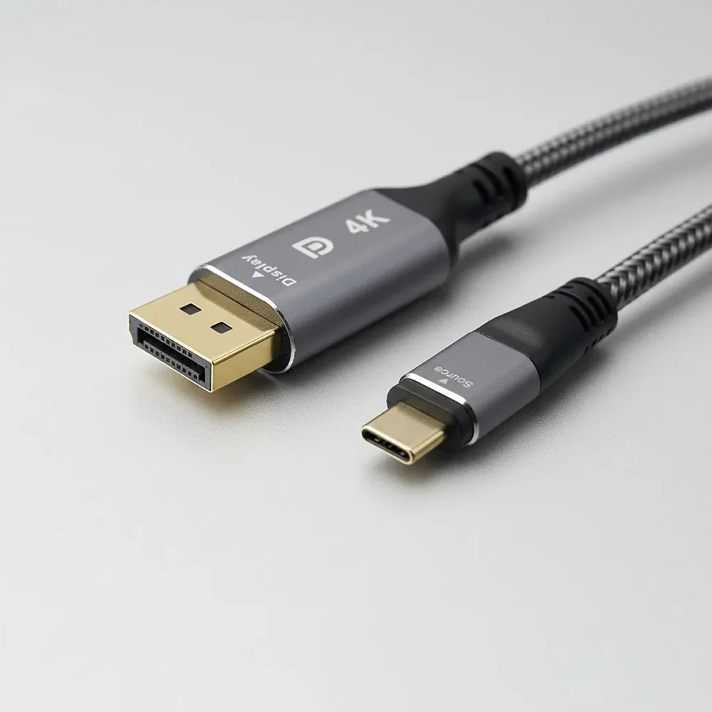 Imagem 5 de 5 do produto Cabo Usb-c 3.1 Thunderbolt 3 X Displayport 4k 60hz 3 Metros