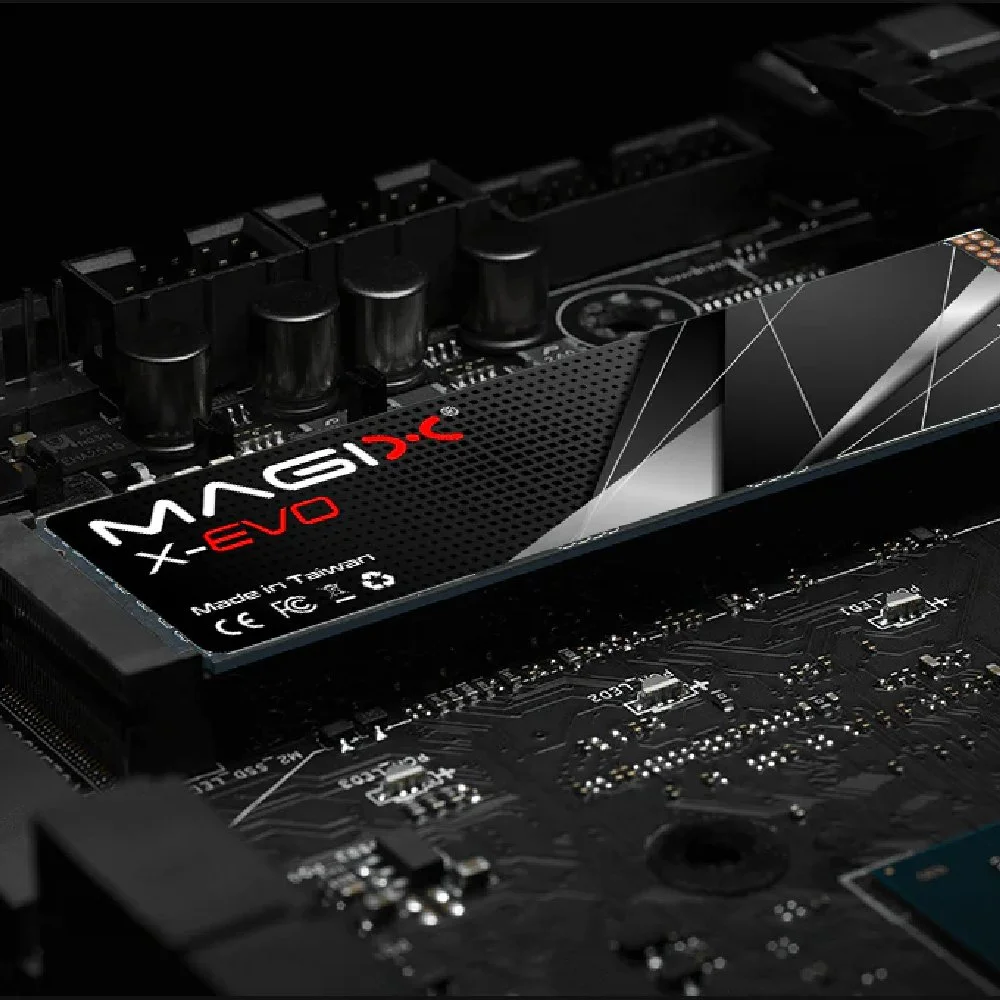 Imagem 3 de 5 do produto SSD M.2 Nvme Magix X-evo 256gb PCi-e Gen3x4 Leitura 2500mb/s Gravação 1000mb/s 3d Nand