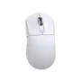 Mouse Gamer Sem Fio Attack Shark X3 Tri-mode, 26.000 Dpi, Sensor Óptico Paw3395, 6 Botões Programáveis - Branco