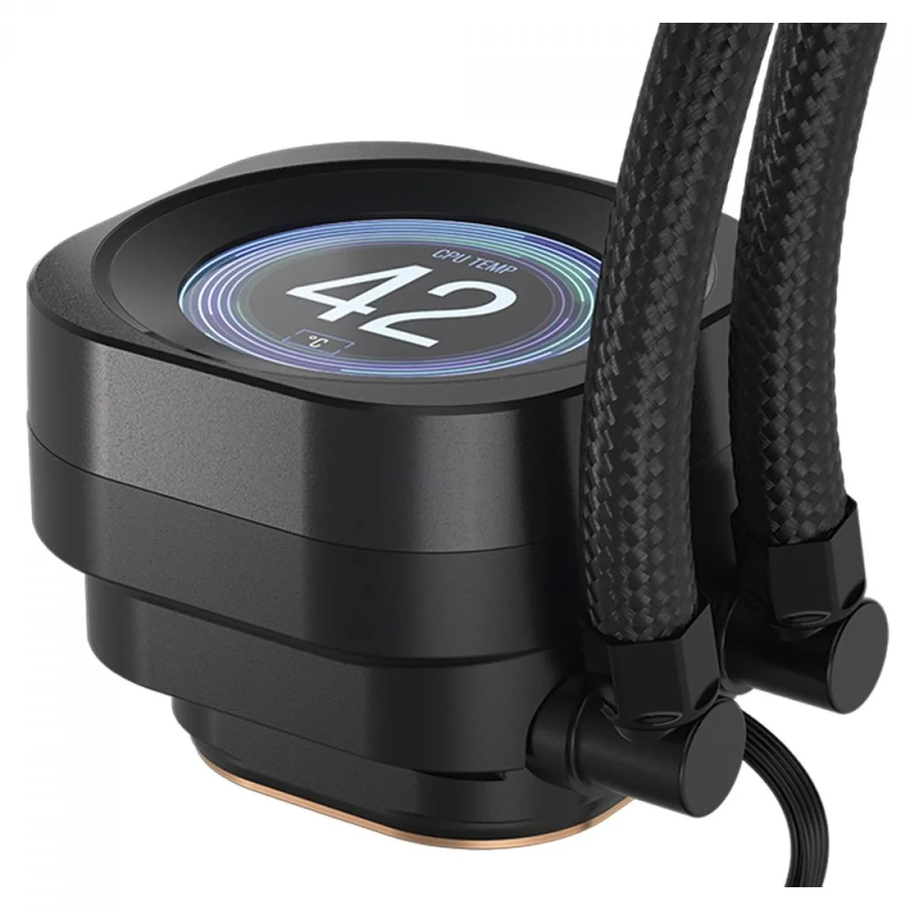 Imagem 4 de 5 do produto Water Cooler Corsair Nautilus Rs, 360mm, Display Lcd, Pwm, Intel-amd, Preto, Cw-9061033-ww