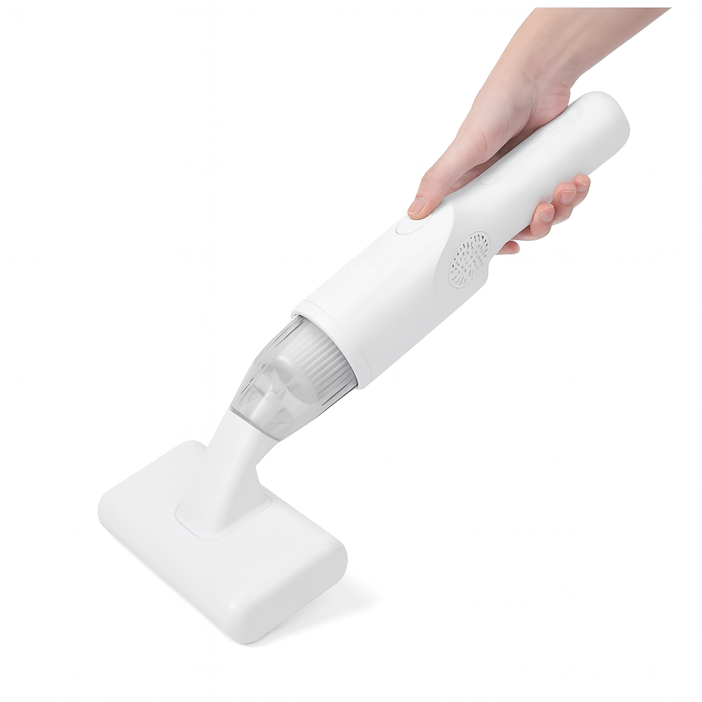 Aspirador de Pó Portátil Sem Fio Recarregável USB - Potente, Leve e Compacto para Casa e Carro + Acessórios
