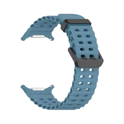 Pulseira Silicone Marine Para Galaxy Watch Ultra - Azul
