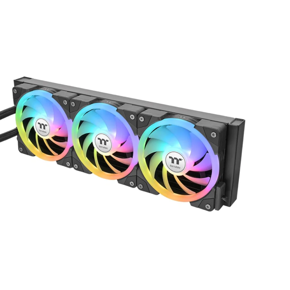 Imagem 5 de 5 do produto Water Cooler Thermaltake Minicube 360 Ultra, ARGB Sync, Preto, 360mm, Tela Quad-lcd, 3,95"