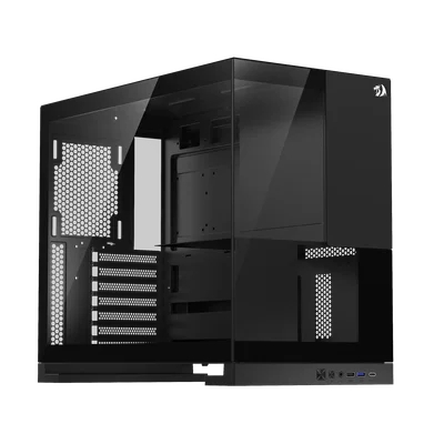 Gabinete Gamer Redragon Eternal Preto Sem Fans Ca-612b