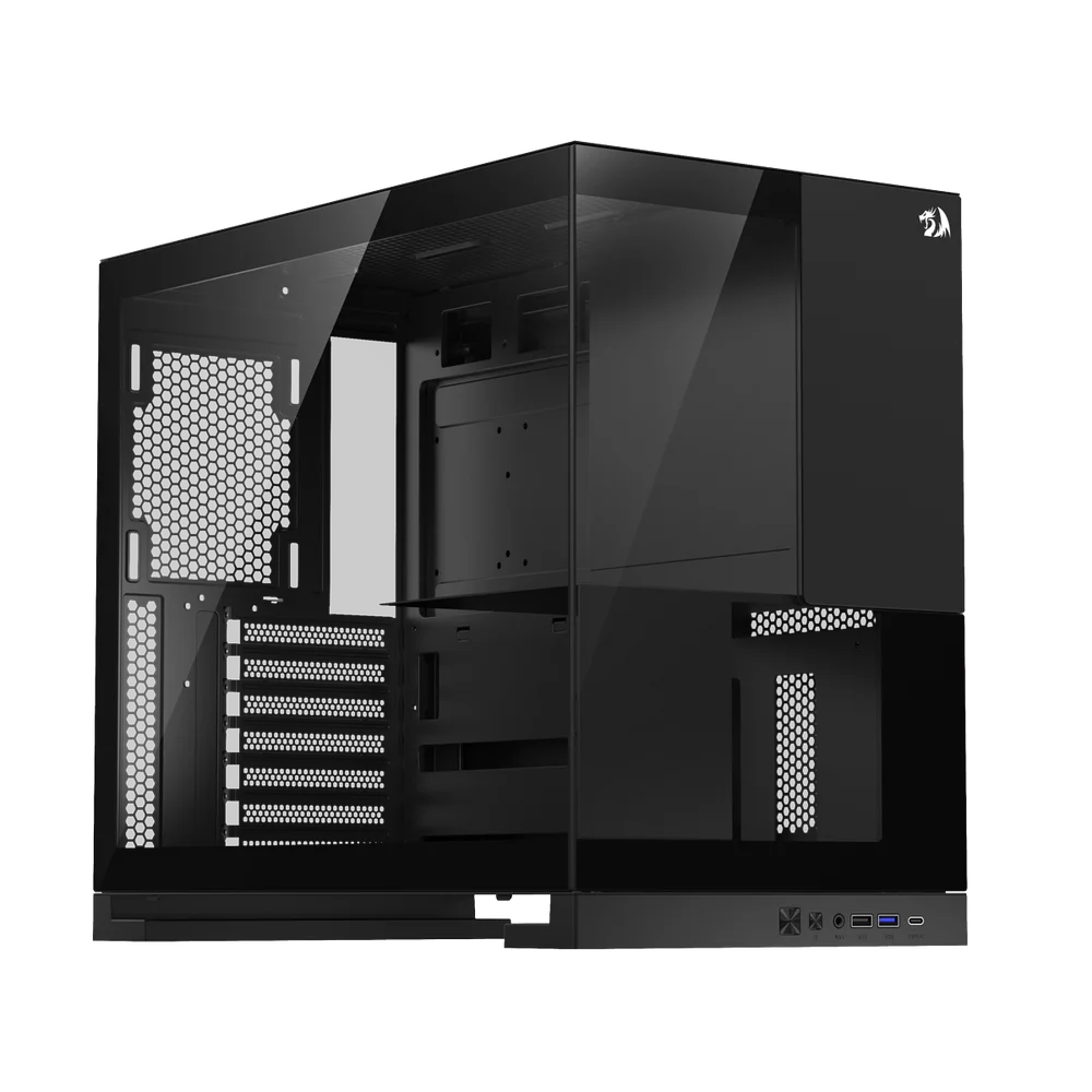 Gabinete Gamer Redragon Eternal Preto Sem Fans Ca-612b