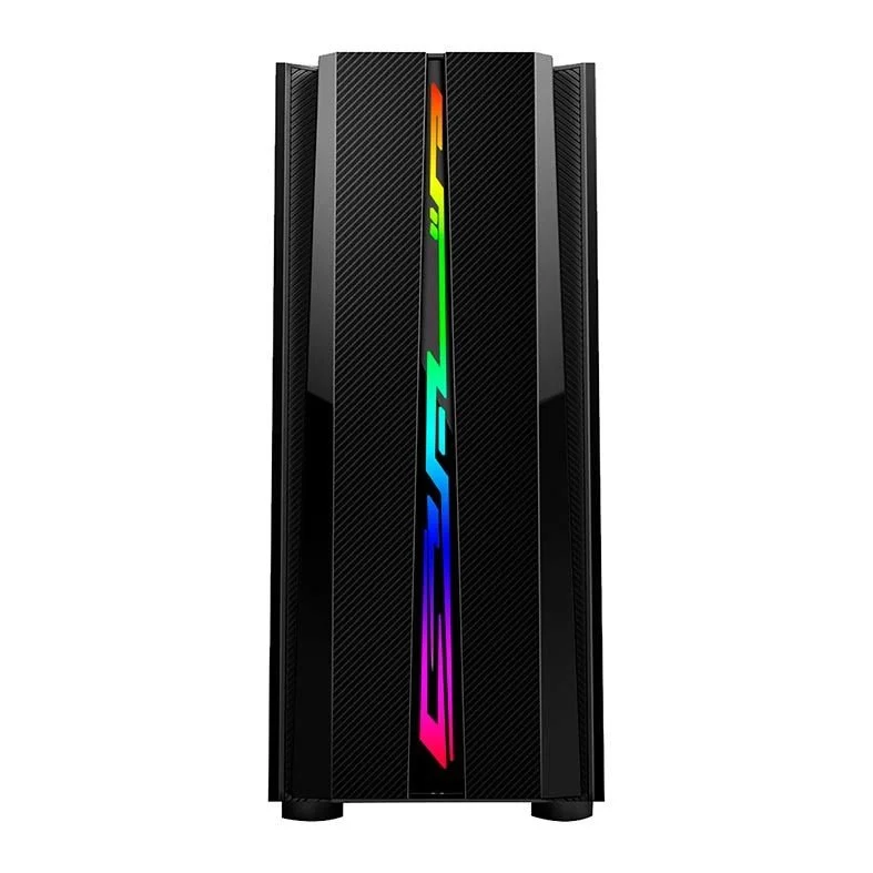 Imagem 2 de 5 do produto Gabinete Gamer Redragon Scalpel RGB Lateral Vidro Temp Preto, Gc-520