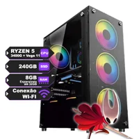 Pc Gamer Ryzen 5 3400G c Placa de Vídeo Integrada