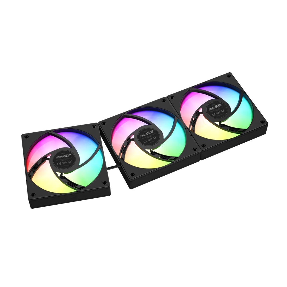 Water Cooler 360mm Gamdias Aura Gl360 V2 ARGB Preto 5