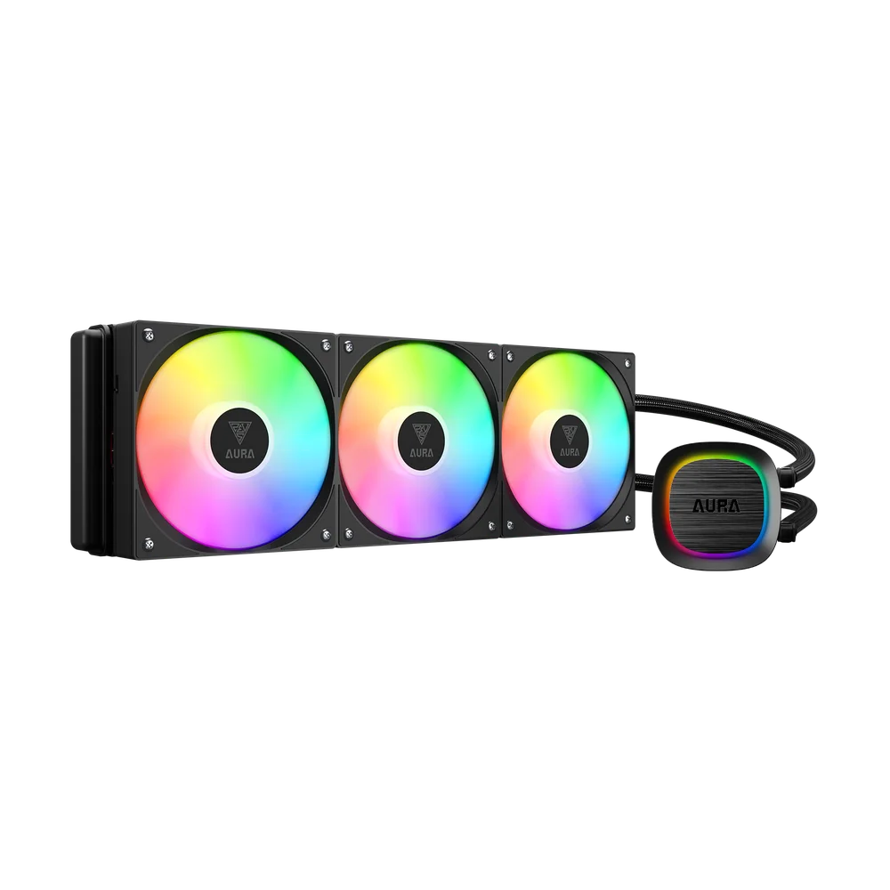 Water Cooler 360mm Gamdias Aura Gl360 V2 ARGB Preto 8
