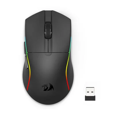 Mouse Gamer Redragon Deicide Standard RGB Preto