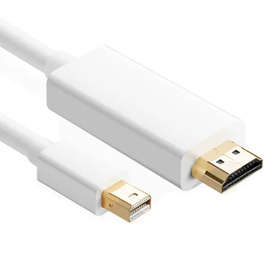 Cabo Mini Displayport X HDMI Branco De 1,80 Metros