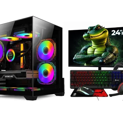 PC Gamer Completo Arvex Amd Ryzen 5 5500, Geforce RTX 5060 8GB, Memória 16gb Ddr4, SSD 480GB