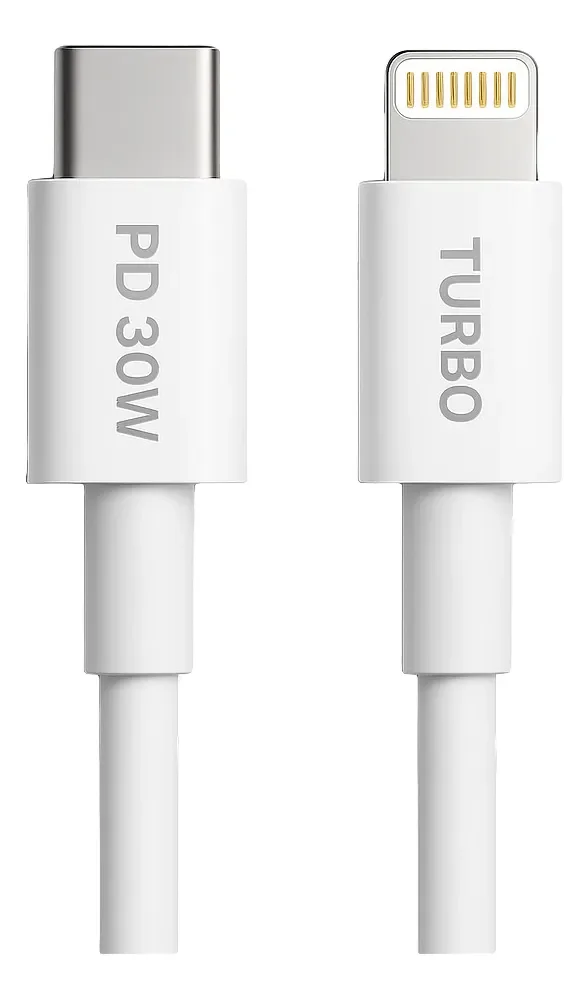 Cabo Usb-c Lightning Turbo Super Resistente 2 Metros Branco