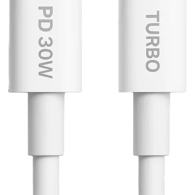 Cabo Usb-c Lightning Turbo Super Resistente 2 Metros Branco