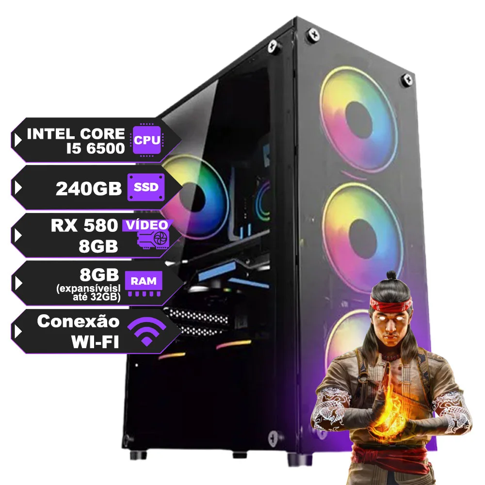 Pc Gamer Core I5 6 6500 c 4 Núcleos Placa de