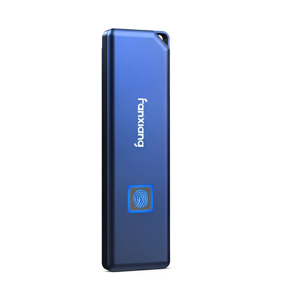 SSD Externo 2TB Usb 3.2 Gen2 1050mbs Com Leitor Biometrico  Ps1000pro Fanxiang