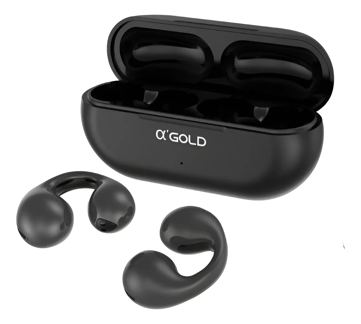 Fone Condução Óssea À Prova D'água Sem Fio Fn-b33 Preto