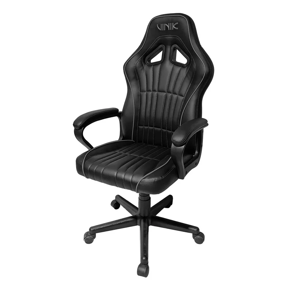 Cadeira Gamer Atlas - Preta/cinza Cadeira Gamer Atlas - Preta/cinza