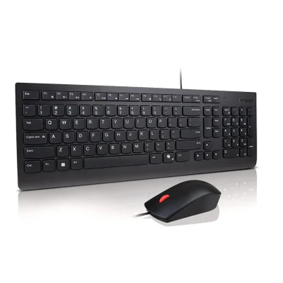 Teclado E Mouse Lenovo Essential Usb Português (brasil) - 4x31r64405
