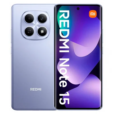 Celular Xiaomi Redmi Note 15 De 128GB 6gb Ram De 6.77" 108mp 20mp - Lilas