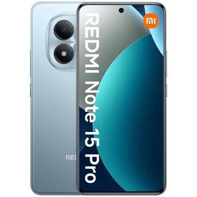 Celular Xiaomi Redmi Note 15 Pro De 256gb 8GB Ram De 6.77" 200+8mp 32mp - Glacier Blue (global)