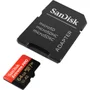 Sandisk Extreme Pro 64 Gb Cartão De Memória Microsdxc + Adaptador Sd Leitura 200 Mb/s Gravação 90 Mb/s, Class 10, Uhs-i, U3, V30 A2,