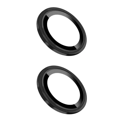 Kit Lente Película De Câmera Compatível Com Redmi Note Cor:preto Lisa;tamanho:redmi 15c(2pcs)
