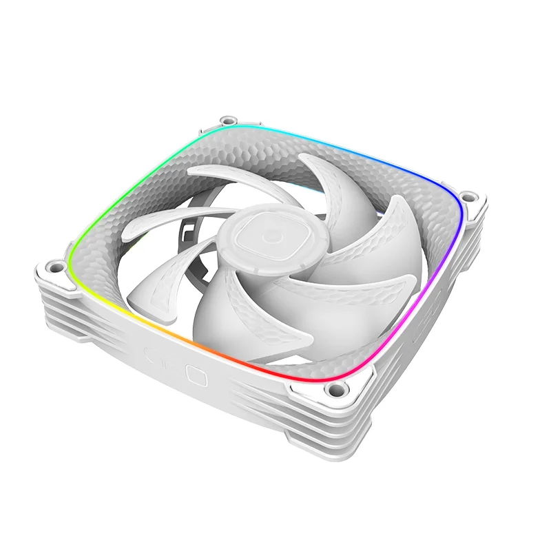 Fan 120mm Geometric Future Squama 2303w-1 ARGB Branco 5