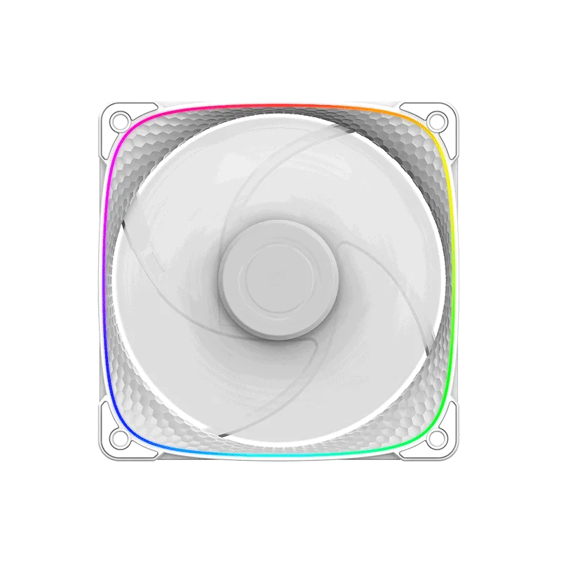 Fan 120mm Geometric Future Squama 2303w-1 ARGB Branco 8