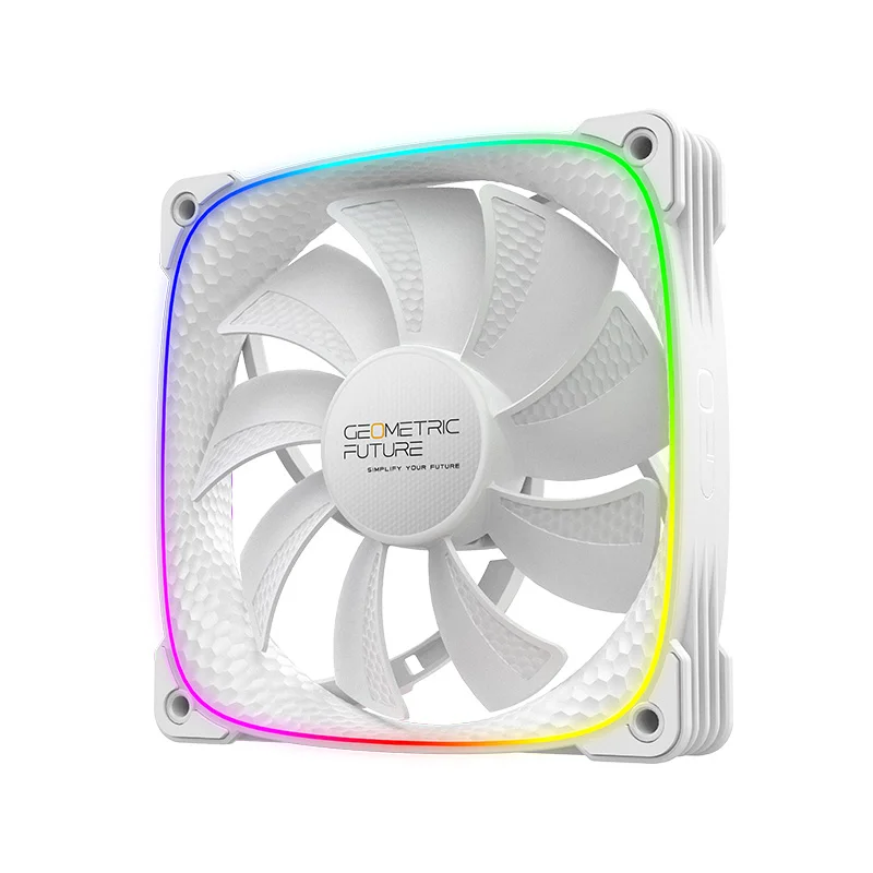 Fan 120mm Reverse Blade Geometric Future 2503rw ARGB Branco 5