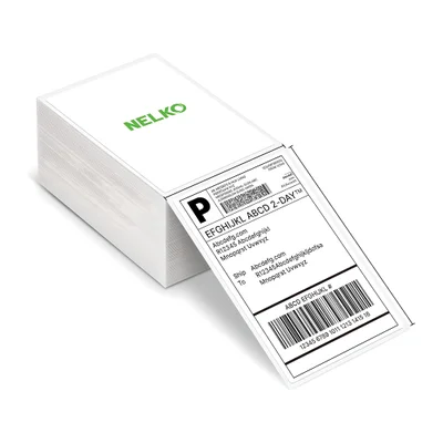 Nelko Etiqueta Térmica Direta 4x6 Para Envio Pacote 500un