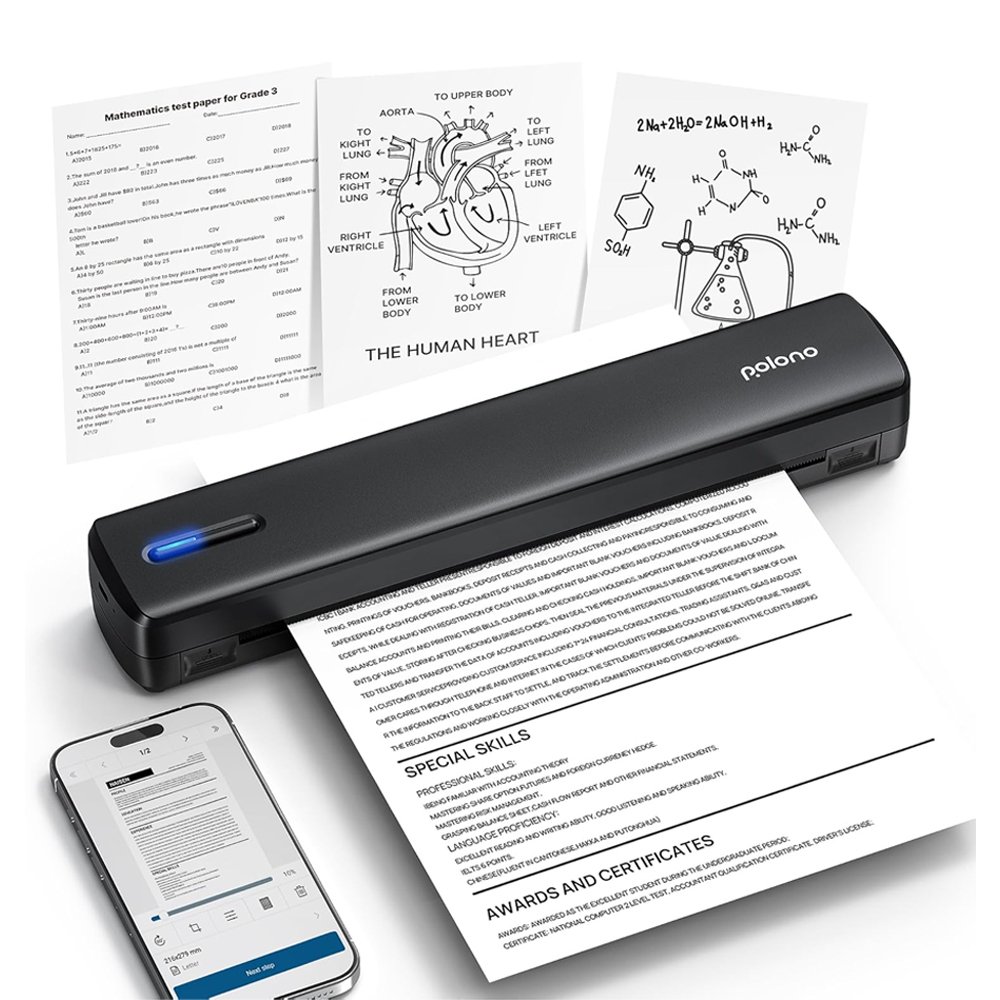 Polono Impressora D810 Stencil Para Tatuagem Sem Fio Portátil