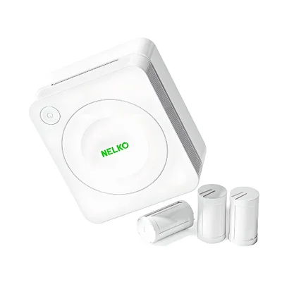 Impressora Etiquetas Nelko Pm230 Bluet Portátil Kit 3 Rolos