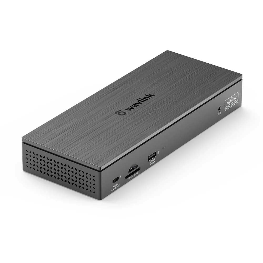 分配器・切替器 WAVLINK USB-C 4K Display Docking Station Amazon | WAVLINK USB Cドッククアッドモニター、7-In-1ラップトップ