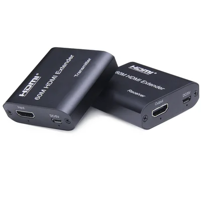 Extensor HDMI Cat5e/cat6 Até 60 Metros Full Hd 3d