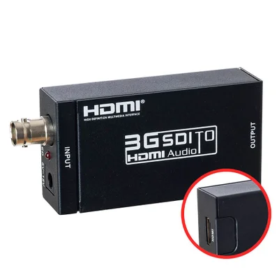 Conversor Sdi, Bnc Para HDMI - Gef-sh, Ay30