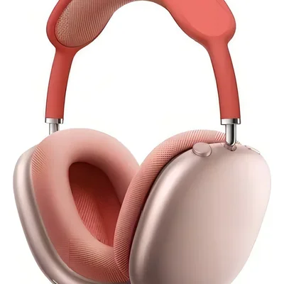 Fone De Ouvido Headphone Sem Fio Para Academia Compatível Iphone E Android Cor Vermelho