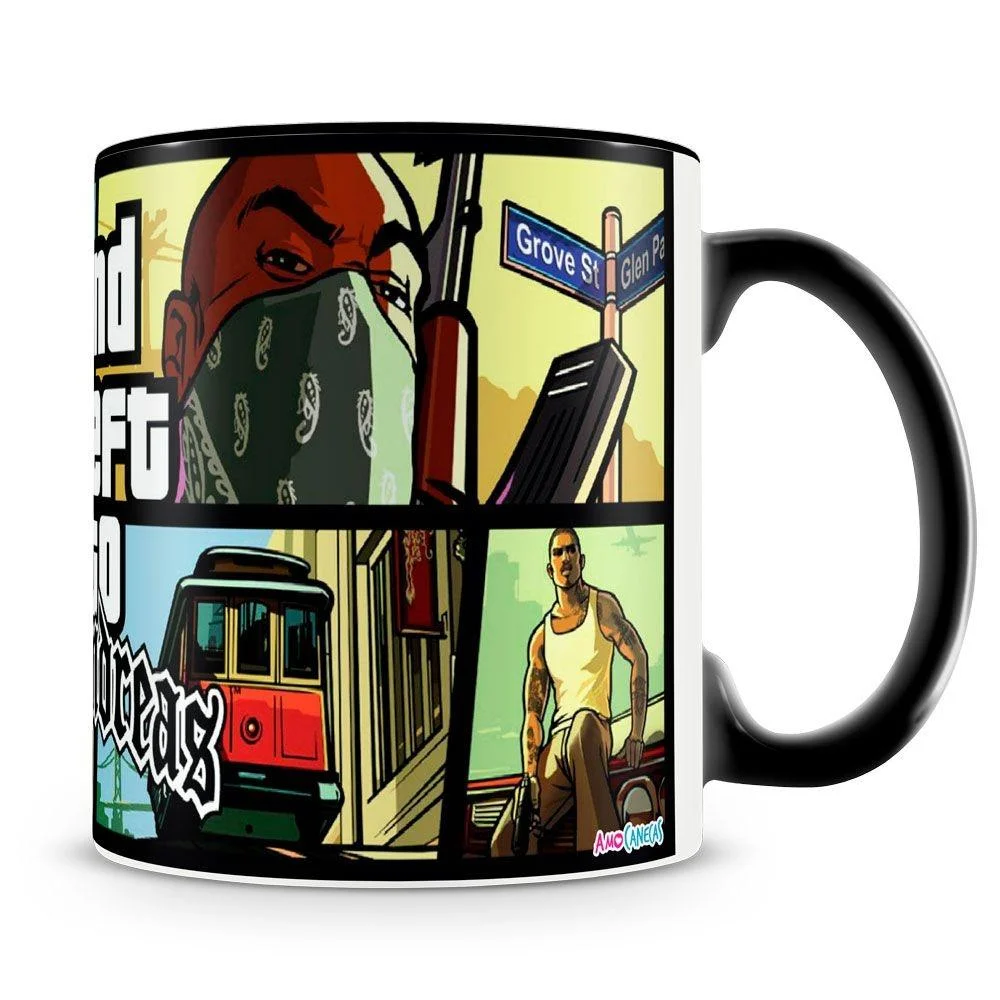 Imagem 3 de 5 do produto Caneca Gta San Andreas