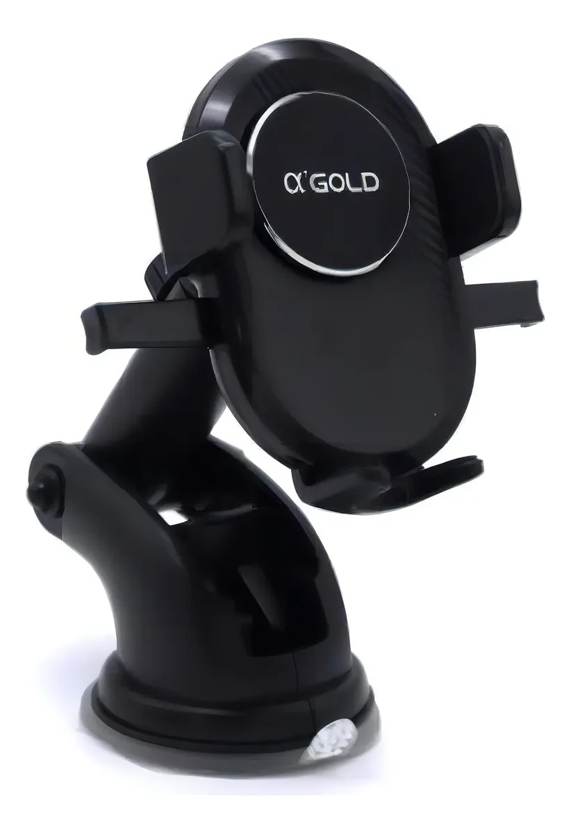 Suporte Veicular Celular A'gold Spc-01 Ventosa Ajustável Rotação 360
