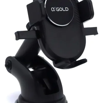 Suporte Veicular Celular A'gold Spc-01 Ventosa Ajustável Rotação 360