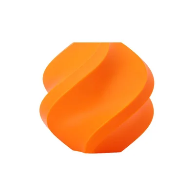 Filamento Bambu Lab Pla Basic Laranja Abóbora 1,75mm 1kg Carretel